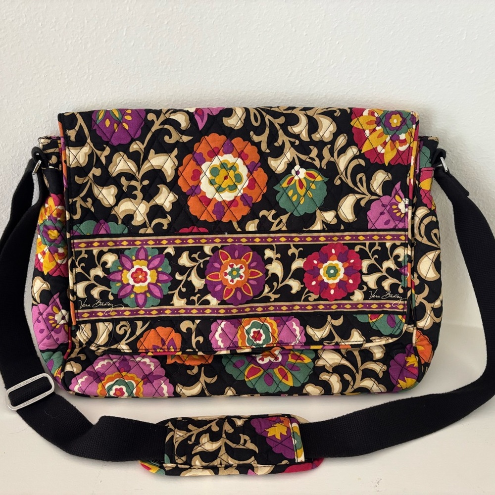 Vera Bradley Multicolor Floral Laptop Bag